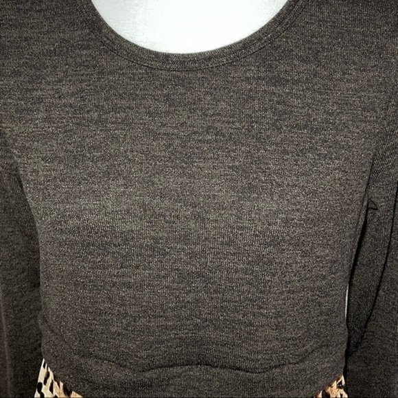 EGS BY ELOGES Brown Leopard Dress Small - Picture 7 of 12